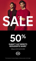 C&A Prospekt "FEEL GOOD FASHION", 1 Seiten, für Dormagen, 24.01.2020 - 25.01.2020 C&A Prospekt "FEEL GOOD FASHION", 1 Seiten, für Dormagen, 24.01.2020 - 25.01.2020