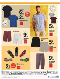 Offre Chaussures Homme dans le catalogue E.Leclerc du moment à la page 21