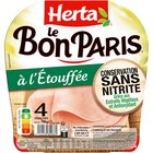 Jambon Le Bon Paris - HERTA en promo chez Carrefour Jambon Le Bon Paris - HERTA dans le catalogue Carrefour