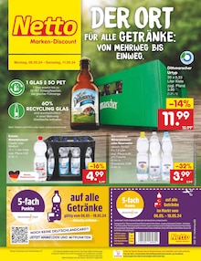 Gerolsteiner im Netto Marken-Discount Prospekt "Aktuelle Angebote" mit 55 Seiten (Hannover)