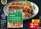 Thüringer Rostbratwurst im Netto Marken-Discount Prospekt Thüringer Rostbratwurst von Wolf im aktuellen Netto Marken-Discount Prospekt für 2,99 €