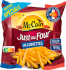 Frites Surgelées Just Au Four Allumettes Mc Cain en promo chez Auchan Hypermarché Vanves à 2,70 €