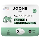 Couches Saines & Absorbantes - JOONE PARIS en promo à 13,22 € chez Carrefour Couches Saines & Absorbantes - JOONE PARIS dans le catalogue Carrefour
