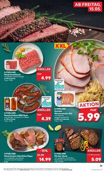 Steak im Kaufland Prospekt "KNÜLLER" mit 61 Seiten (Erfurt)