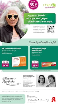 Aktueller mea - meine apotheke Prospekt (Esslingen (Neckar), 4 Seiten zum blättern mea - meine apotheke Prospekt Unsere Juli-Angebote mit 4 Seiten