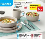 Aktuelles Keramikgeschirr Nature Becher Angebot bei Thomas Philipps in Nürnberg ab 1,99 €