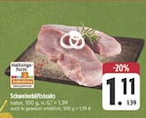Schweinehüftsteaks Angebote bei EDEKA Bayreuth für 1,11 €