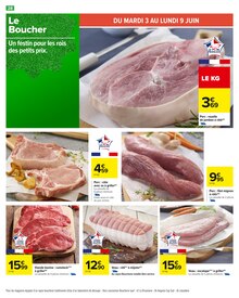 Promo Rouelle De Jambon De Porc dans le catalogue Carrefour du moment à la page 30