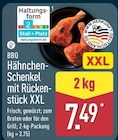 ALDI Nord Iserlohn - BBQ Hähnchen-Schenkel mit Rückenstück XXL Angebot im Prospekt BBQ Hähnchen-Schenkel mit Rückenstück XXL bei ALDI Nord im Iserlohn Prospekt für 7,49 €