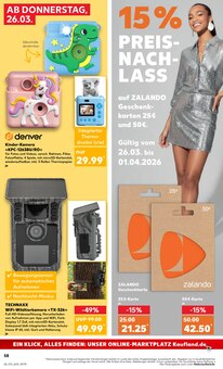 Kamera im Kaufland Prospekt "Aktuelle Angebote" mit 68 Seiten (Mönchengladbach)