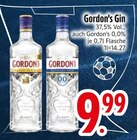 Gin 37,5% Vol. im EDEKA Prospekt Gin 37,5% Vol. von Gordon's im aktuellen EDEKA Prospekt für 9,99 €