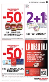 Promos Chocolat dans le catalogue "Intermarché" de Intermarché Contact Chocolat en promo dans le catalogue Intermarché Contact à la page 3
