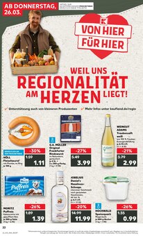 Whiskey im Kaufland Prospekt "Aktuelle Angebote" mit 68 Seiten (Trier)