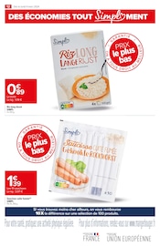 Promos Saucisse fumée dans le catalogue "Prix le plus bas" de Carrefour Market à la page 12