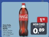 Aktuelle Coca Cola Angebote bei combi in Lippstadt Aktuelles Coca-Cola Angebot bei combi in Lippstadt ab 0,89 €