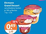 Grand Dessert Vanille im V-Markt Prospekt zum Preis von 0,49 €
