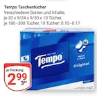 Aktuelles Taschentücher Original Angebot bei GLOBUS in Braunschweig ab 2,99 €