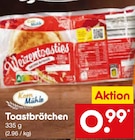 Aktuelles Toastbrötchen Angebot bei Netto Marken-Discount in Wiesbaden ab 0,99 €
