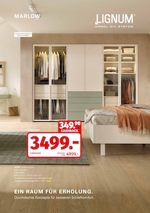 Kleiderschrank im aktuellen Segmüller Prospekt (Augsburg) Kleiderschrank im Segmüller Prospekt "Segmüller - Lignum Stilvoll Wohnen" mit 42 Seiten (Augsburg)