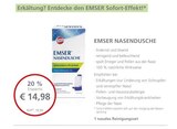 EMSER NASENDUSCHE bei LINDA Premiumapotheke im Ludwigshafen Prospekt für 14,98 €