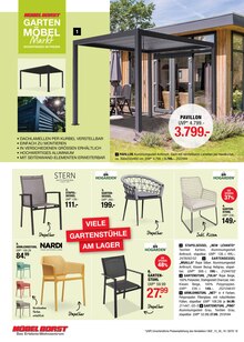 Partyzelt im Möbel Borst Prospekt "GARTENMÖBELMarkt" mit 20 Seiten (Ulm)