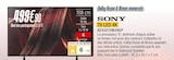 Tv led 4k - SONY en promo chez Proxi Confort Metz à 499,90 €