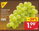 Trauben hell bei Netto Marken-Discount im Weitramsdorf Prospekt für 1,99 €