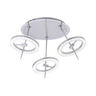 LED-DECKENLEUCHTE Q-AMY 55/55 cm von Just Light im aktuellen XXXLutz Möbelhäuser Prospekt für 159,90 €