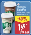 Eiskaffee Angebote von STARBUCKS bei ALDI Nord Celle für 1,49 €