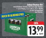 Aktuelles Bier Angebot bei EDEKA in Freital ab 13,99 €