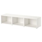 TV-Bank weiß 180x40x38 cm von BESTÅ im aktuellen IKEA Prospekt für 75,00 €