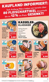 Pute Angebot im Kaufland Prospekt, gültig von 23.03.2023 bis 29.03.2023 Pute Angebot im aktuellen Kaufland Prospekt auf Seite 21