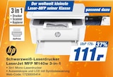 Schwarzweiß-Laserdrucker Laser-MFP seiner Klasse Angebote von HP bei expert Dresden für 111,00 €