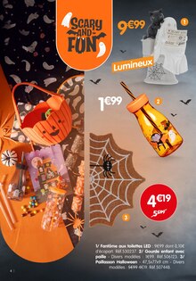 Promotion Décoration Noël dans le prospectus B&M, valable du 25/09/2026 au 31/10/2026 Promo Décoration Noël dans le catalogue B&M du moment à la page 4