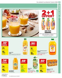 Prix et réduction Jus D'orange dans le prospectus Carrefour Market en cours Offre Jus D'orange dans le catalogue Carrefour Market du moment à la page 15