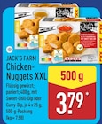 Chicken-Nuggets XXL Sweet-Chili-Dip von JACK'S FARM für 3,79 € bei ALDI Nord im Angebot Chicken-Nuggets XXL Sweet-Chili-Dip von JACK'S FARM im aktuellen ALDI Nord Prospekt