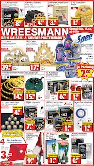 Wreesmann Prospekt DEIN SAISON- & SONDERPOSTENMARKT! mit 12 Seiten