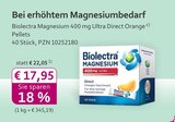 mea - meine apotheke - Magnesium 400 mg Ultra Direct Orange Pellets Angebot im Prospekt Magnesium 400 mg Ultra Direct Orange Pellets bei mea - meine apotheke im Prospekt "" für 17,95 €