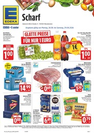 EDEKA Prospekt für Wendelstein: "Wir lieben Lebensmittel!", 38 Seiten, 24.08.2026 - 29.08.2026