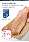 Seelachsrückenfilet im Angebot bei GLOBUS in Salzgitter Seelachsrückenfilet Angebote von MSC bei GLOBUS Salzgitter für 1,79 €