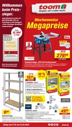 Aktueller toom Baumarkt Baumärkte Prospekt für Bad Lausick: Respekt, wer's selber macht. mit 10} Seiten, 17.01.2026 - 23.01.2026