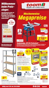 toom Baumarkt Prospekt der Woche "Respekt, wer's selber macht." Seite 1, 17.01.2026 bis 23.01.2026 für Leipzig Aktueller toom Baumarkt Prospekt "Respekt, wer's selber macht." Seite 1 von 10 Seiten für Leipzig