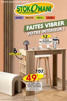 Promo Décoration Table dans le catalogue Stokomani du moment à la page 1