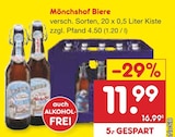 Biere bei Netto Marken-Discount im Berg Prospekt für 11,99 €