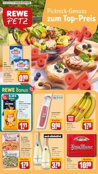 Aktueller REWE Prospekt "Dein Markt" Aktueller REWE Prospekt