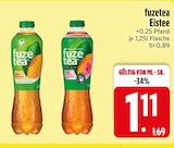 Eistee Mango von fuzetea im aktuellen EDEKA Prospekt für 1,11 €