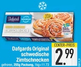 Original schwedische Zimtschnecken von Dafgards im aktuellen EDEKA Prospekt für 2,99 €