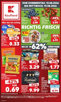 Haribo im Kaufland Prospekt "Hier bin ich richtig" mit 63 Seiten (Essen)