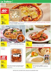 Promos Pizza dans le catalogue "Carrefour" de Carrefour Pizza en promo dans le catalogue Carrefour à la page 17