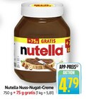 Nuss-Nugat-Creme Angebote von Nutella bei E center Albstadt für 4,79 €